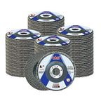 Sali 48 Pack Flap Disc 60 Grit 4.5" x 7/8-Inch Sanding Disc Bevel Type #29 Premium and Industrial Grade Angle Grinder Grinding Wheel High Performance Edge Grinding
