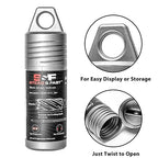 S&F STEAD & FAST Annular Cutter, 1-1/16" Cutting Diameter x 1" Depth of Cut for Magnetic Drill Press, Drill Bit Cutter, Mag Drill Bits with Pilot Pin