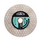 Tile Blade 4.5"/115mm Diamond Saw Blade Hexagon Design for Cutting and Grinding Granite Marble Ceramic Porcelain Tile,Arbor 7/8"-5/8"