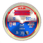 Circular Saw Blades Woodworking TA Series,10" 90-Tooth 5/8" Arbor, for Laminate, Melamine Board, Special Anti-Thermal Adhesion Coating on Cutting Edges -TA, High Finish, Long Life,10" 90T TA
