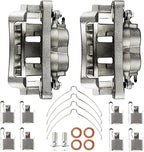 Torchbeam Front Brake Calipers Set for Ford 1999-2004 F-250 Super Duty, Ford 1999-2004 F-350 Super Duty, Ford 2000-2005 Excursion, Front Left and Front Right Calipers Replace # 18B4790+18B4791