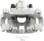 cciyu Front Left Brake Caliper Assembly w/Bracket 19B6156 For Audi For Q3/For Q3 Quattro,For Volkswagen For Passat/For Tiguan/For Tiguan Limited