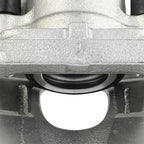 cciyu Front Left Brake Caliper Assembly w/Bracket 19B6156 For Audi For Q3/For Q3 Quattro,For Volkswagen For Passat/For Tiguan/For Tiguan Limited
