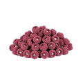 Grit 320,100Pcs Upgrades Abrasive Buffing Wheels,Wheels Burr for Rotary Tools-1/8(3mm) Shank,Rust Removal