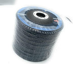 SIGNI 10-Pack Premium Zirconia Abrasive Flap disc for Angle Grinder Grinding Metal Steel (4.5 inch T29 80#)