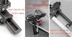 MYTEC Bench Vise or Table Vise, multifunctional jaw, multi-functional Combined Vise with Quick Adjustment, Universal Rotate 360° Work Clamp-On Vise, 3.3" black