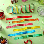 Epakh Paper Wristbands Neon Wrist Bands Waterproof Handbands for Events Lightweight Concert Wristbands Neon Colored Adhesive Wrist Band for Party