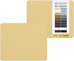 KING MOUNTAIN Canvas Repair Patch 9 x11 Inch 2 Pcs Self-Adhesive Waterproof Fabric Patch for Sofas, Tents, Furniture,Tote Bags, Car Seats (Beige-1)