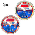 2-Pack 10" 60T & 90T 5/8" Arbor Woodworking Circular Saw Blade, Framing/Universal Wood Cutting Saw Blade,Special Anti-Thermal Adhesion Coating on Cutting Edge-TA, 10" 60T&90T 5/8"