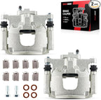 Torchbeam Rear Brake Calipers Set for Jeep 2007-2017 Wrangler, Jeep 2008-2012 Liberty, Dodge 2007-2011 Nitro, Jeep 2018 Wrangler JK, Rear Left and Rear Right Calipers Replace # 18B5046+18B5047