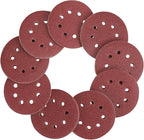 WORKPRO 80-Piece Sanding Disc Set，5-Inch 8-Hole Hook and Loop Sanding Discs, 60, 80, 100, 120, 180, 240, 320, 400 Grits Sandpaper for Random Orbital Sander(Not for Oscillating Tools or Mouse Sander)