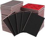 20 Pcs 3 x 4 Inch 180-3000 Grit Sanding Sponge Set, Ultra Fine Sanding Sponges Pads, Soft Foam Hand Sander Block Wet Dry Sandpaper for Model Drywall Metal Wood Furniture Polishing