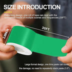Waterproof Repair Tape for Fabric,RV Awning,Boat Covers,Tents,Tarp,Heavy Duty Outdoor Repair Patch - 2.8IN x 30FT（Green）