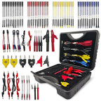 76 PCS Automotive Test Lead Kit, Multimeter Test Leads Set with Back Probes, Alligator Clips, Banana Plug Adapters & Silicone Wires, 1000V/32A Electrical Test Kit for Car Circuit Diagnostics