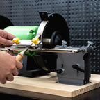 Bench Grinder Mounting Set for Tormek, KFMK Sharpening Jigs, Supporting Arm for Sharpening System, Bench Grinder Universal Support for Sharpening Jigs