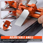 Chisel Sharpening Kit with Sharpening Stone, Woodworking Tools, Chisel Sharpener Set for Chisel Sharpening and Plane Restoration
