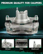 SCITOO 18B5032C 18B5033C Front Left & Right Disc Brake Calipers Assembly w/Bracket For Mitsubishi For Lancer 2008-2017