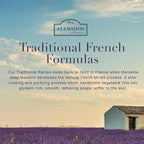 A LA MAISON French Liquid Hand Soap RefilL - Natural Hand Wash Made with Essential Oils - Biodegradable, Plant-Based, Vegan, Cruelty-Free (33.8 Fl Oz Pouch (1 Pack), Lavender Aloe)