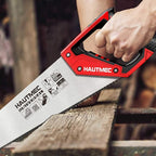 HAUTMEC 20-Inch Universal Hand Saw, Long Wood Saw with 8 TPI Triple-Ground Teeth, Low-Friction Blade & Ergonomic Handle, Pro Handsaw for Wood, Plywood, Plastic & Branch Cutting – HT0025