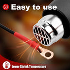 1/4" 65ft 3:1 Heat Shrink Tubing with Adhesive Lining - Marine Grade, Ideal for Home, Automotive, and Industrial Use - Black