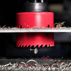 Hex Shaft Hole Saw Mandrel, 7/16-Inch and 3/8 Inch Hole Saw Arbor with 3Pcs Central Drill/2PCS Hex wrench/2Pcs Spring