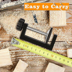 3 Inch C Clamp for Woodworking, Heavy Duty Steel C Clamps, Small C Clamps for Desktop Workpiece Fixing (4 Pcs)