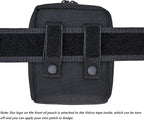 Compact Utility Gadget Pouch Tactical MOLLE Nylon Duty Belt Pouches for Police Law Enforcement Work EDC Small Tool Waist Bag for 6.1" Cellphone Outdoor Camping Hiking Organizer