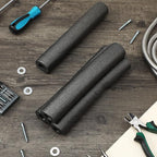 Amylove 12 Pcs 3.3 Feet Foam Pipe Insulation Foam Tube Insulating Water Pipe Pool Swim Noodles Heat Preservation Pipe Covers for Tubing Outdoor Freeze Protection (Black,3/4 Inch)