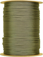 The Paracord Store | Type III 550 Paracord - 1000 FT Spool, Olive Drab | Heavy Duty 7 Strand Tactical Paracord - USA Made Nylon Outdoor Parachute Cord for Camping, Fishing & More - Survival Cord