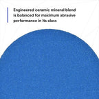 3M Stikit Blue Abrasive Disc Roll, 36268, No Hole, 5 in, 180+ Grade, Pack of 100, Automotive Sanding Discs for Coating Removal, Body Repair, Auto Sanding, Primer Sanding