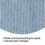 3M Xtract Net Disc 310W, 240+, 8 in, Die 800L, Pack of 50 Hook and Loop Sanding Discs, Virtually Dust-Free, Value Option for Metal, Wood, Composites, Stock Removal, and Fine Finishing