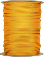 The Paracord Store | Type III 550 Paracord - 250 FT Spool, Goldenrod | Heavy Duty 7 Strand Tactical Paracord - USA Made Nylon Outdoor Parachute Cord for Camping, Fishing & More - Survival Cord