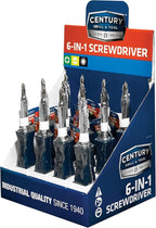 Century Drill and Tool 72194 Screwdriver Set, 6 Piece