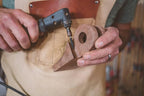 Kutzall Original Taper Rotary Burr, 1⁄8" Shaft, Fine -Wood Carving Bit for Dremel, Foredom, DeWalt, Milwaukee. Abrasive Tungsten Carbide, 1⁄8" (3.1mm) Head Dia. X 7⁄8" (22.2mm) Length, T-18-EG