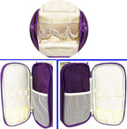 Hanging Toiletry Bag Extra Large Capacity | Premium Travel Organizer Bags For Men And Women | Durable Waterproof Nylon Bathroom, Shower, Makeup Bag For Toiletries, Cosmetics, Brushes