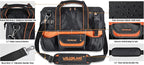 WELKINLAND 16" Tool Bags - 34-Pocket Heavy Duty Open Top Organizer for HVAC & Electricians