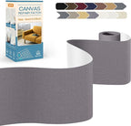 KING MOUNTAIN Canvas Repair Tape,Outdoor Gear Patch, 4×63 Inches,Waterproof,Self-Adhesive for Repairing Boat Covers,Sun Shades,Sofas,Tents,Lounge Chairs,Awnings (Grey)