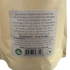 Pure Beef Tallow Soap Flakes - Made in USA - Grass Fed and Finished - Face, Body and Hair - Cleans, Moisturizes, Soothes, and Hydrates. Natural and Organic Tea Tree