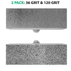 ATLIN Grinding Wheel Dressing Tool - 36 Grit & 120 Grit Diamond Dresser - True Up and Restore Grinding Wheels