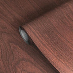 GSCIT Club Cherry Wallpaper, 24 inch X 25ft Self Adhesive Wood Grain Repair Tape Patch for Tables, Chairs, Baseboards, Doors, Windows, Floors, Handicraft DIY.