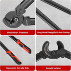 MAXPOWER Cable Cutters, 25-Inch Heavy Duty Cable Cutter for Aluminum, Copper and Communications Cable