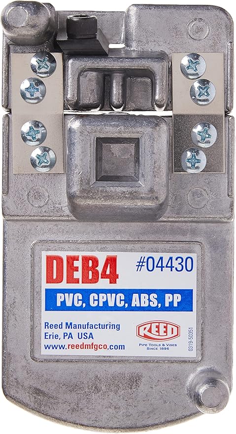 Reed Tool DEB4 Deburring Tool for Plastic, 1-1/4 to 4-Inch