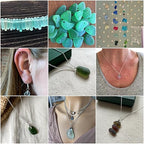 30Pcs Diamond Drilling Bits ø1mm(20)/ø2mm(5)/ø3mm(5) 1/8" Shank Compatible with Dremel Rotary Tools for Sea Glass Beach Stone Rock Shell Ceramic Porcelain Jewelry Making Grinding Cutting