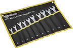 Amazon Basics High Torque Gear Wrench Set, 10 Pieces