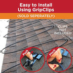 RADIANT SOLUTIONS HeatTapePro - Intelligent Commercial Grade Self-Regulating Heat Cable with GlowCap™ - 10 YR warranty - Ice Dam & Pipe Freeze Protection - 100 ft cable + 10 Ft Cord, 120V, 6 watts/Ft