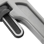 DURATECH 36-inch Heavy Duty Aluminum Straight Pipe Wrench, Adjustable Plumbing Wrench, Drop Forged, Exceed GGG standard