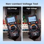 KAIWEETS HT118E Digital Multimeter TRMS 20000 Counts with Higher Resolution Auto-Ranging Voltmeter Accurately Measures Voltage Current Resistance Diodes Continuity Duty-Cycle Capacitance Temperature