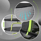 LUKETURE 6-Layer Herb Drying Rack Hanging Mesh Net,Windproof Drying Rack w/U-Zipper Design & Hook - Foldable & Collapsible for Plants, Herbs, Flowers, Fish, Clothes | Save Space | Natural Drying
