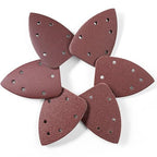 S SATC 36 PCS Mouse Sander Sandpaper 6 Holes Detail Sander Sandpaper Palm Sander Paper Hook and Loop Mouse Sanding Pads Assorted 60/80/100/120/180/240 Grit