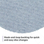 3M Xtract Net Disc 310W, 150+, 5 in, Die 500X, Pack of 50 Hook and Loop Sanding Discs, Virtually Dust-Free, Value Option for Metal, Wood, Composites, Stock Removal, and Fine Finishing